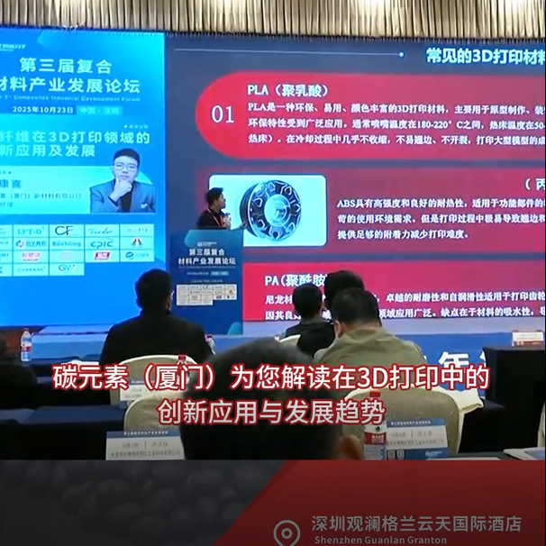 碳纤维在3D打印领域的创新应用及发展