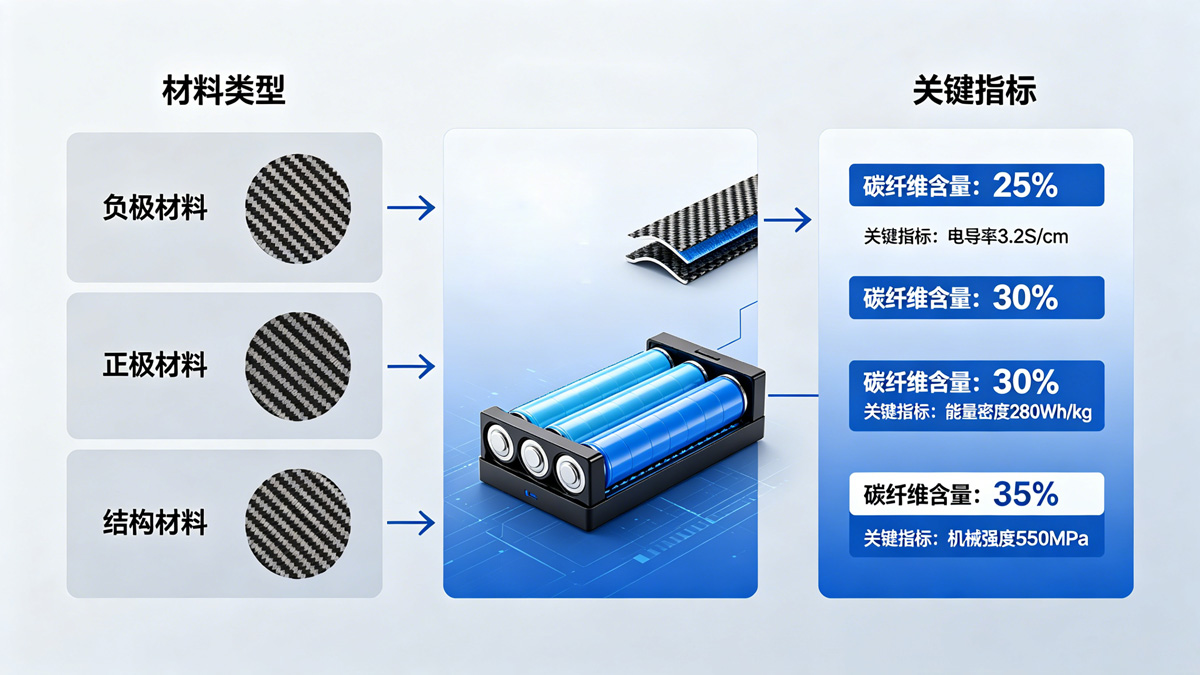 尼龙碳纤维复合材料在新能源汽车电池包中的应用 尼龙碳纤维复合材料在新能源汽车电池包中的应用