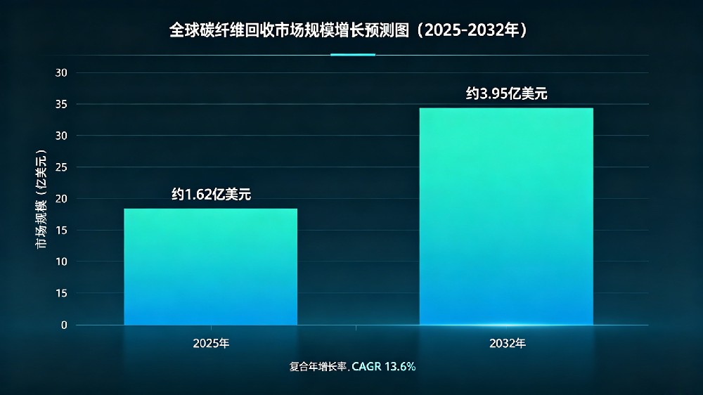 全球碳纤维回收市场规模增长预测 全球碳纤维回收市场规模增长预测