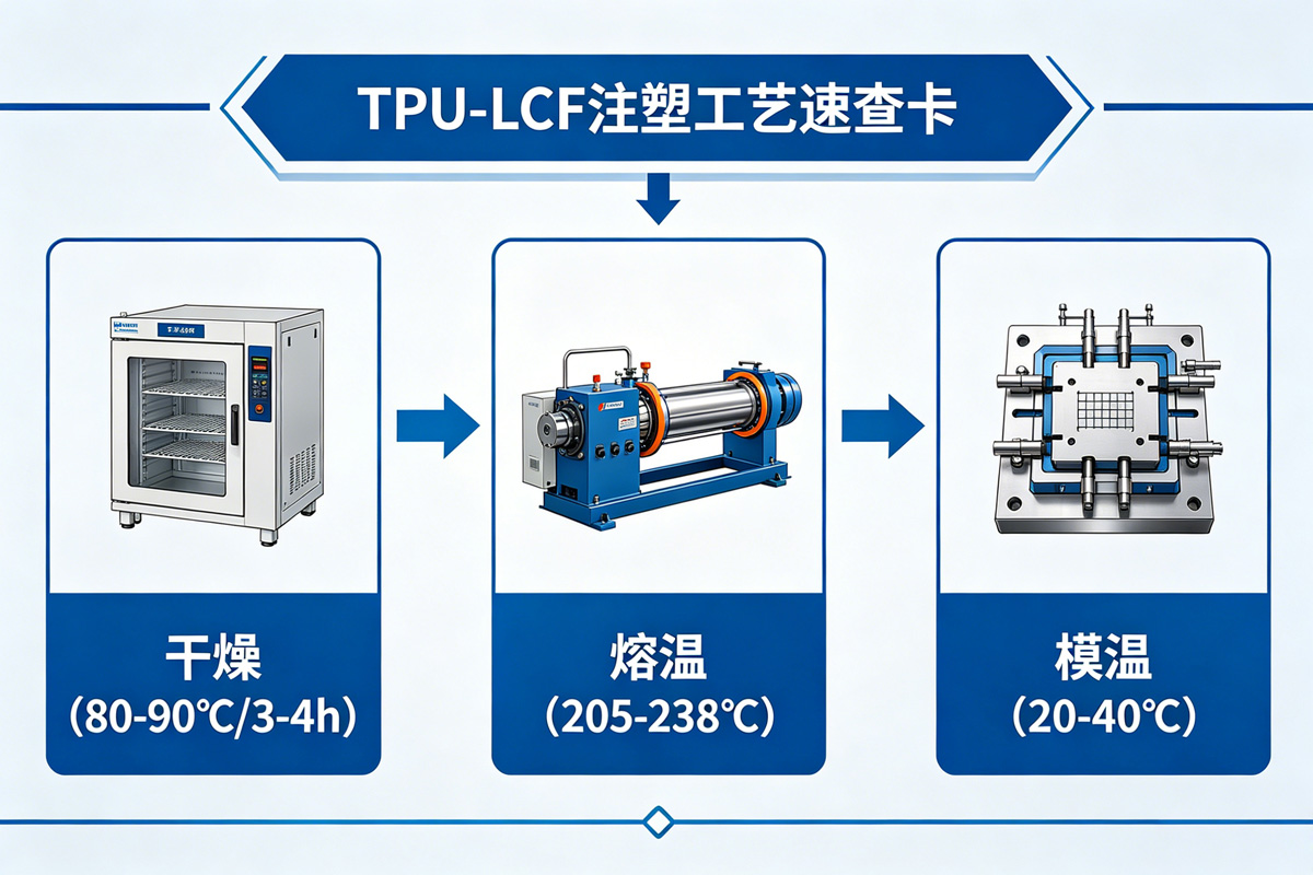 TPU-LCF注塑工艺速查卡