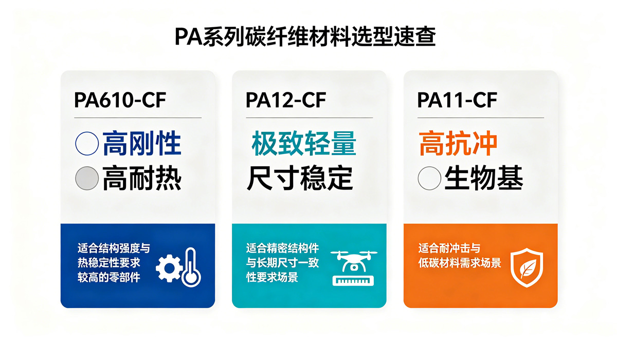 PA12-PA11-PA610选型速查表 PA12-PA11-PA610选型速查表