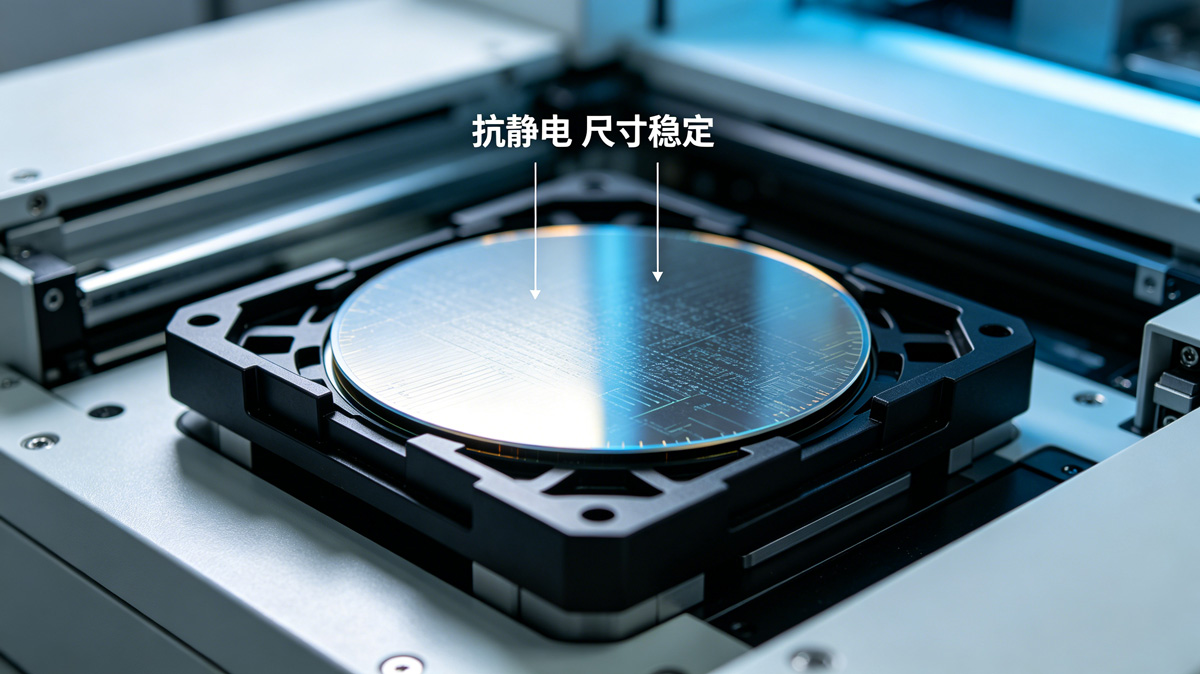 半导体晶圆传送夹具应用实物图 半导体晶圆传送夹具应用实物图