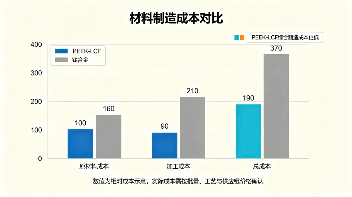 PEEK-LCF-vs-钛合金选型决策