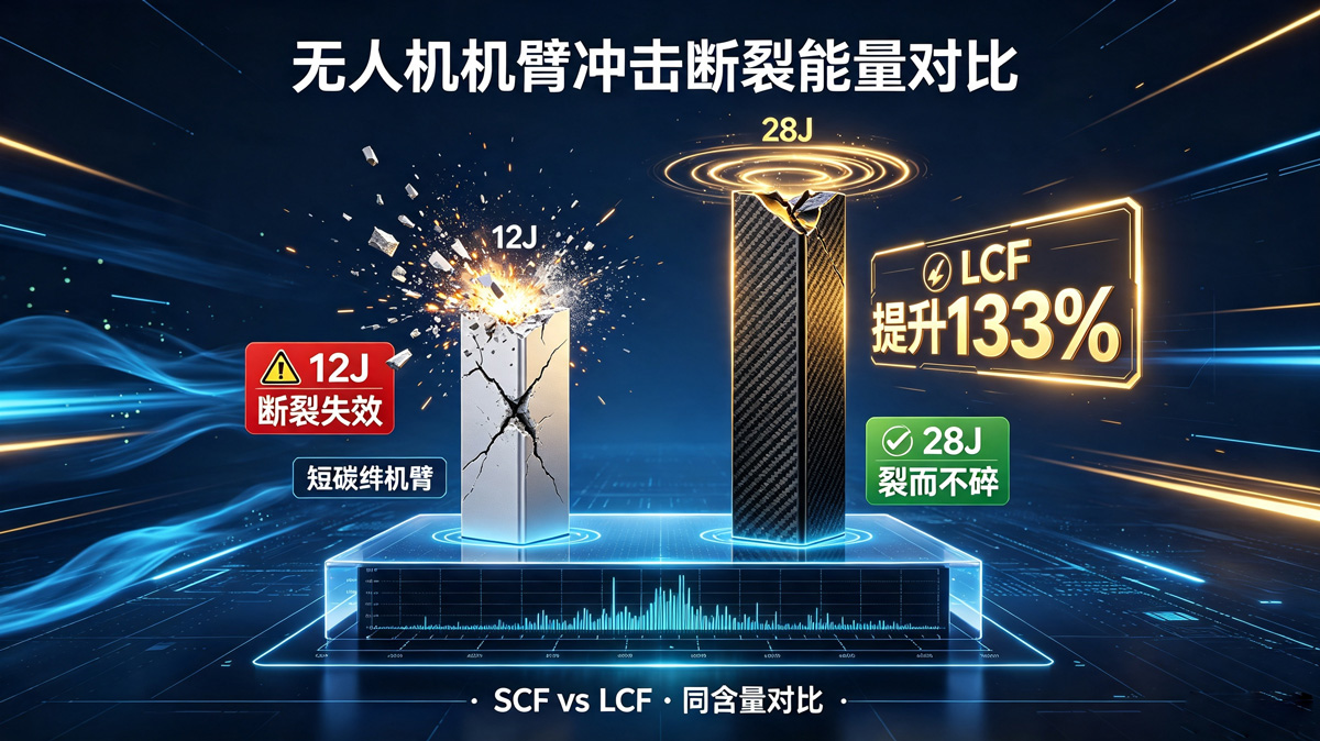 无人机机臂冲击测试对比