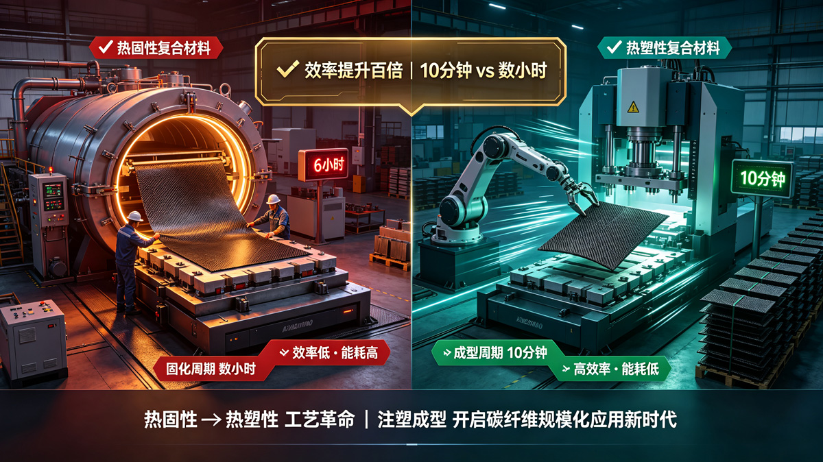 热固性vs热塑性成型工艺对比图