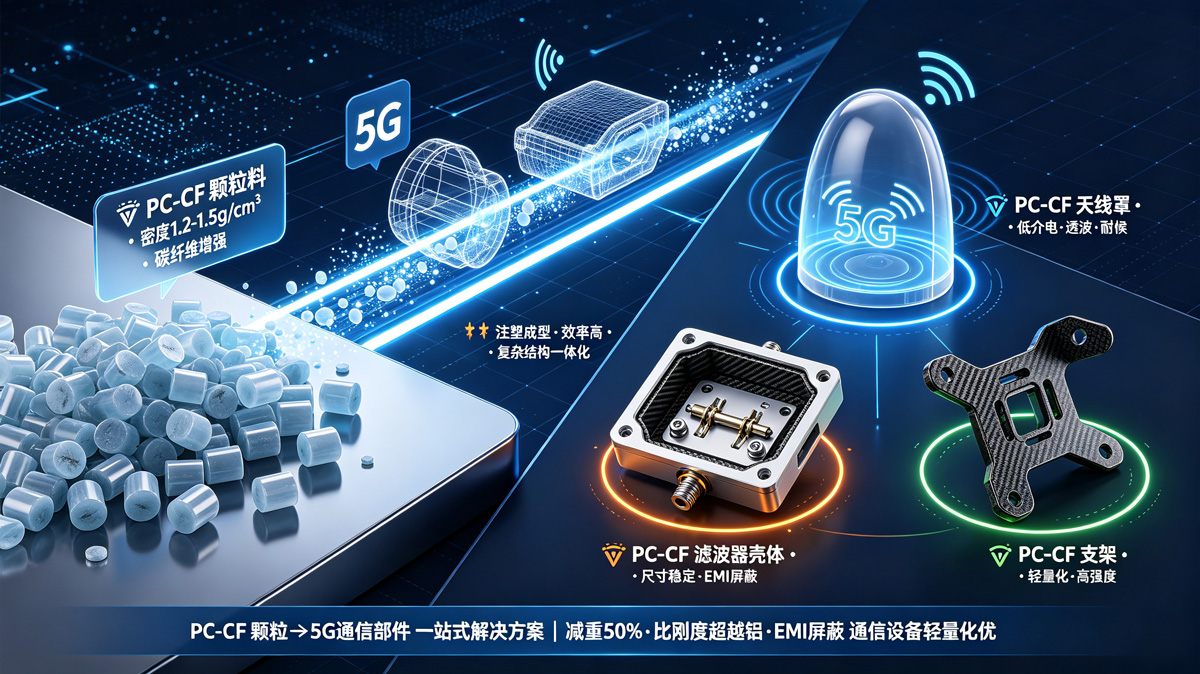 PC-CF颗粒与通信设备部件拼图 PC-CF颗粒与通信设备部件拼图